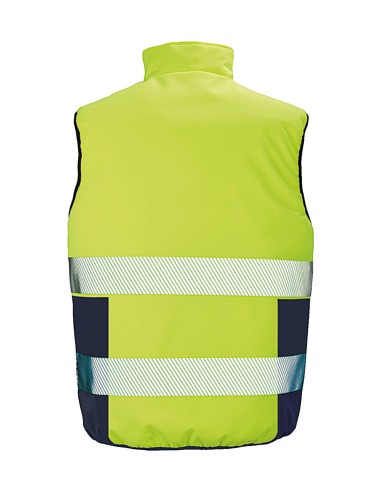 R-R332X-Reversible Soft Padded Safety Gilet